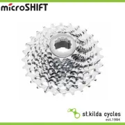 Microshift Bicycle Cassette - Centos 11 Cs-G110 - 11 Speed - 11-32T - Silver