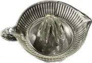 Vintage Glass Lemon Orange Citrus Juicer/Squeezer With Handle