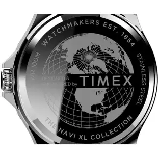 【TIMEX】天美時 Navi系列 41毫米旋轉頂環手錶 黑 TXTW2V45300