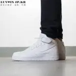 【日韓連線】NIKE AIR FORCE 1 MID '07 全白高幫時尚百搭板鞋315123-111 男女鞋