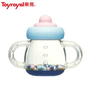 日本(樂雅 Toyroyal)北歐風可消毒奶瓶搖鈴