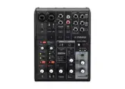 New Yamaha AG06 6-Channel Mixer & USB Audio Interface Black