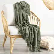 Renee Taylor Newland Chenille Greenlake Throw