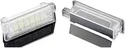 Pizgear 2PCS for BMW, for X1 E84 X3 E83 F25 X4 F26 X5 E70 F15 F85 X6 E71 E72 F16 F86 Led Door Courtesy Interior Footwell Trunk Light Courtesy Door Light