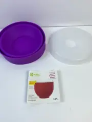 Ecolution Micro Microwave Silicone Popcorn Popper Purple New Collapsible