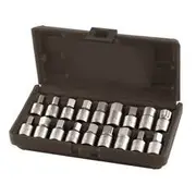 Toledo Oil Drain Plug Socket Set - 18 Piece - 305398