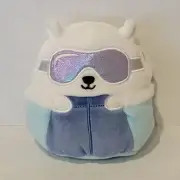 Squishmallow Brooke Polar Bear 5" Christmas Plush Blue NWT
