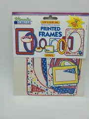 Printed Frames 10 PIECES for Scrapbook Sports Junk Journaling b114