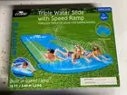 Crane Sports Triple Water Slide with Speed Ramp and Drench Pool