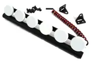 Realistic Roof Top Spot LED (6) Light Set 151mm Width for 1/10 Scale RC