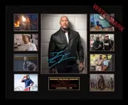 THE ROCK DWAYNE JOHNSON BALLERS JUNGLE CRUISE SIGNED & FRAMED MEMORABILIA