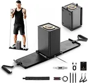 SR3 Pro Smart Home Gym Machine ，180LBS Maximum Resistance ，Portable&Foldable All in One Strength Training Cable Machine for Full Body Workouts