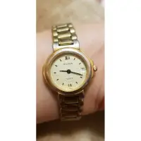 在飛比找蝦皮購物優惠-收藏品:女款CYMA司馬瑞士金色手錶原價近10000，經典知