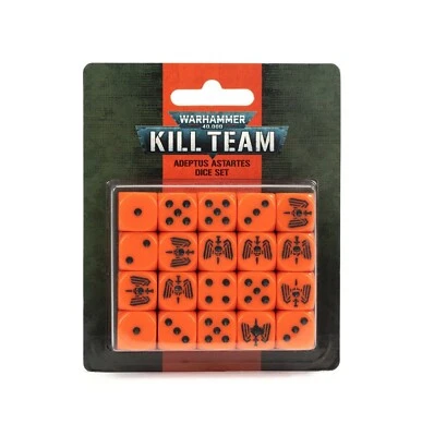 Kill Team Adeptus Astartes Dice Set dices Warhammer 40k NEW IN BOX