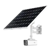 CMIP9C82W-28SD-B4G Lts w/ audio IP PoE Camera h1 Platinum 4K Color 24/7 Solar