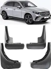 Genuine Set Splash Guards Mud Flaps FOR 2015-2019 Mercedes Benz GLC With Pedal