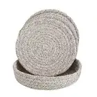 Heat Insulation Pad Set Pot Holders Set, Trivets Set, Cotton Thread Weave3708