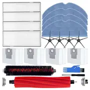 For S7 Pro Ultra/S7 MaxV Ultra/S7 MaxV Vacuum Cleaner, Replacement Parts Main Side Brush Mop Filter Bags