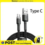 Baseus Cafule USB To Type C Fast Charge Data Charging Cable 2M/3M