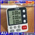 Multifunctional Digital Kitchen Timer Stopwatch Count Up Countdown Alarm Clock A