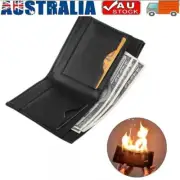 Magic Flaming Fire Wallet Flame Magician Trick Wallet Stage Show Prop Tools