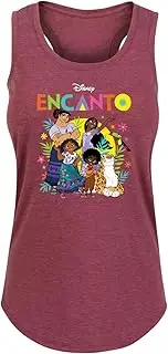 [Disney] Encanto - Encanto Character Group - Women's Racerback Tank Top