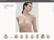 Simone Perele strapless Plunge Multiway Bra Nude 12dd 34DD 12E BNWT