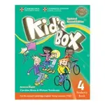 <姆斯>KID'S BOX 4(2版) 課本、作業本及CD 美式英語 NIXON 9788880000624 <華通書坊/姆斯>