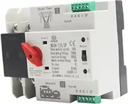 MotiveTech 100A Power Automatic Transfer Switch Wear Resistant Premium Easy to Install Fast Switching, 100A 2P
