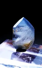 Rare Blue Quartz from Afghanistan-Double Terminated