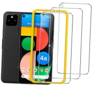 3-Pack Screen Protector Tempered Glass for Google Pixel 4a 5G (6.2