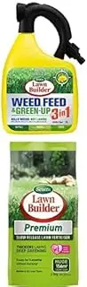 Lawn Builder 3 in 1 Feed Fertiliser + Lawn Builder Premium Fertiliser (2.5kg)