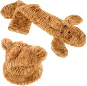 [LIFKOME] Fuzzy Warm Hat and Scarf Women Cat Beanie Tiger Bucket Hat with Scarf Plush Animal Winter Hat for Cold Weather
