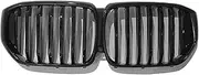 Car Front Grille Bumper Grill Compatible For BMW G05 LCI X5 Facelift 2023 2024 Gloss Black Grille With Camera Hole(Matt Black)