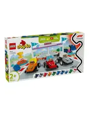 [LEGO] Duplo Town F1 Team Race Cars And Drivers 10445 Building Toy