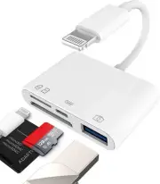 Camera Micro SD TF Memory Card Reader Lightning Male to USB3.0 Female Adapter