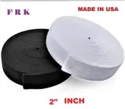 2" inch Sewing Elastic 12 yard high quality MADE IN USA , FREE SHIPPING