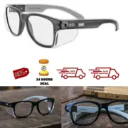 MAGID Iconic Y50 Design Series Safety Glasses with Side Shields Clear Lens Fog