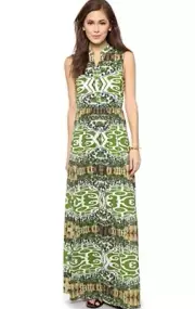 156. Nwt Alice + Olivia Mirrored Gardens Key Style Maxi Dress $550 Shopbop