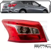 Driver Side LH Halogen Tail Light fits NISSAN 16-19 SENTRA