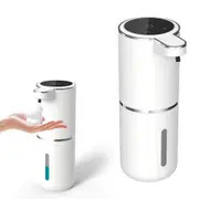 380ML Automatic Soap Dispenser with 4 Level Adjustable Foam Rechargeable Touchless