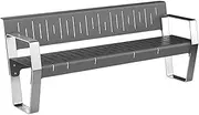 Outdoor Park Bench Outdoor Park Bench, Terrace Porch, Poolside, Courtyard Lawn, Outdoor Chairs, Garden Bench Patio Garden Bench(Small)