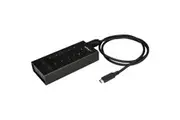 StarTech.com 7 Port USB C Hub - 2x USB-C & 5x USB-A - Mountable Metal USB 3.0 Type-C Hub - 5Gbps USB 3.2 Gen 1 - Self Powered -