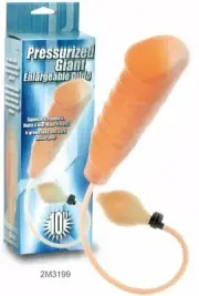 NEW Inflatable Pressurized Giant 10 Inches – Huge Thrusting Expandable Dildo