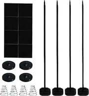 Fan Mounting Kit | Transmission Cooler Radiator Fan Tie | Electric Radiator Fan Ties Straps | Push Through Mounting Kit for Radiator Fans, Trucks, Ensures Secure Reliable Fan