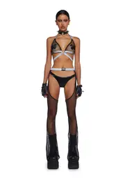 Cosmic Cyberlight Chaps Set
