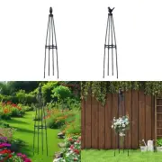 Garden Obelisk Trellis Plant Support for Rose Bushes Potted Plants Cucumbers