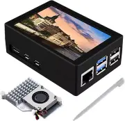 GeeekPi 3.5" HDMI Touch Screen & Case for Raspberry Pi 5 + Active Cooler