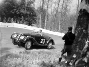 TAD Crook in a Frazer Nash BMW 1948 Motor Racing Old Photo