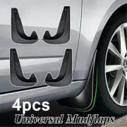4PCS Car Accessories Front Rear Mud Flap Flaps Splash Guard Mudguards Universal (for: Renault)